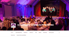 Desktop Screenshot of kingsgatecommunitycentre.org.uk